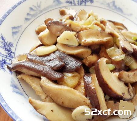 炒鲜香菇的做法
