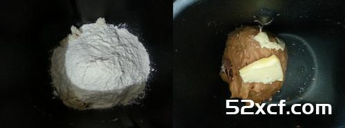 全麦红糖花包的做法
