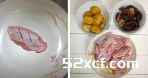 电饭煲板粟冬菇焖鸡怎么做