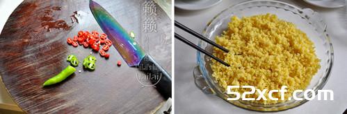 小米豆苗炒蛋的做法