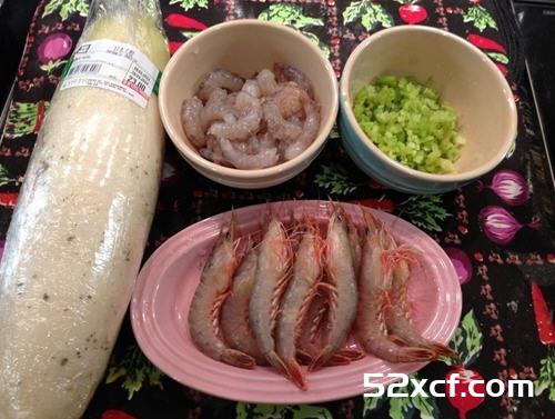虾肉酿白萝卜的做法