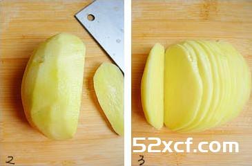 土豆切片方法图解