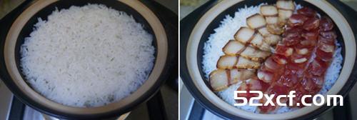 粤式腊味煲仔饭的做法