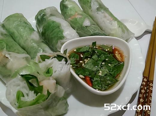 越式米线春卷的做法