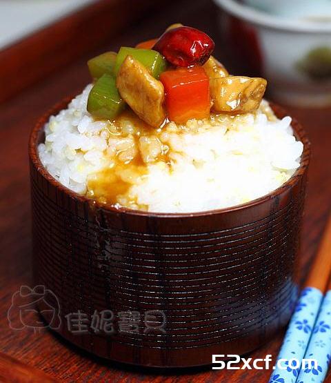 宫保鸡丁盖饭的做法