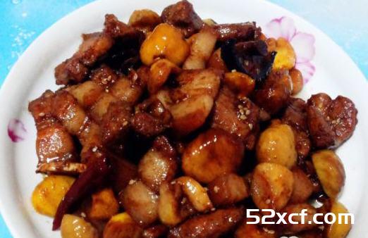 香菇栗子烧肉的做法