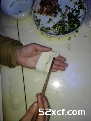 四川三角皮抄手包法图解