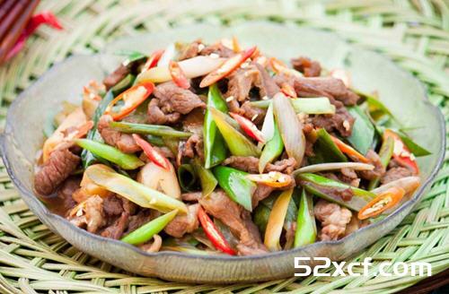 京味葱爆羊肉的做法