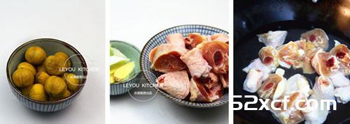 栗子烧鸡块的做法