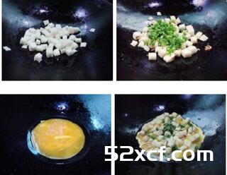馒头摊蛋的做法