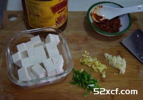 无肉的麻婆豆腐的做法