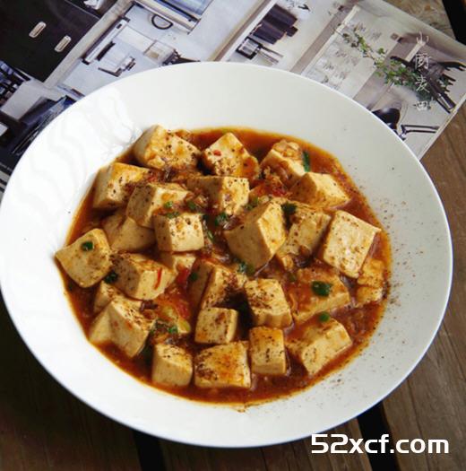 无肉的麻婆豆腐的做法