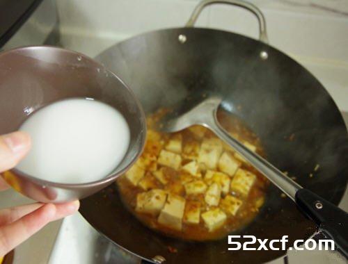 无肉的麻婆豆腐的做法