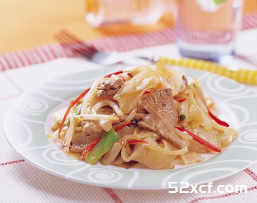 千变万化的快炒河粉料理图解