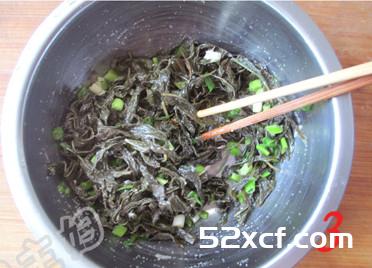 芝麻叶面条的做法