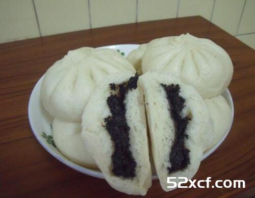 芝麻包子的做法
