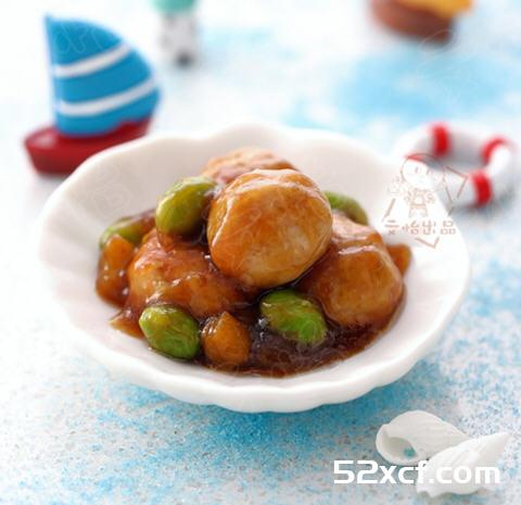 红烧鸡肉小丸子的做法