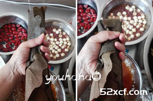 菠萝叶粽子的做法