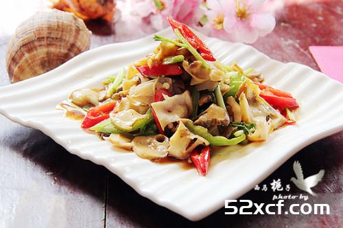 温拌海螺肉的做法