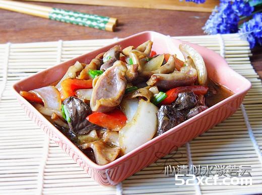 葱爆鸡杂的做法