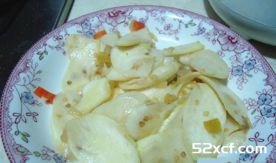 泡椒茭白片的做法