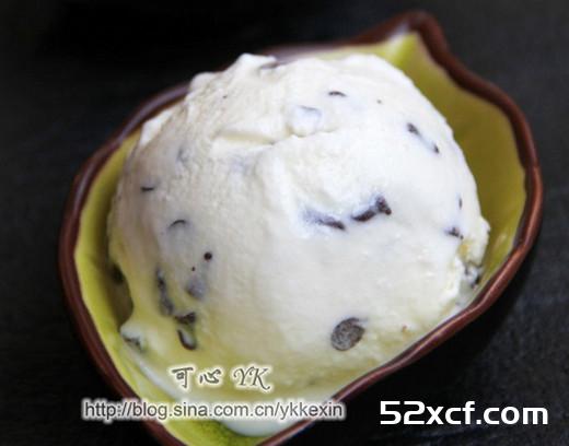 巧克力豆冰淇淋的做法