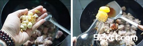 小鸡炖蘑菇干锅版的做法