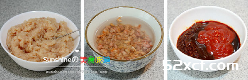 鸡茸海鲜酱的做法
