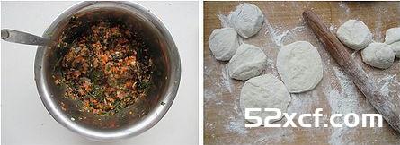 海带胡萝卜馅饼的做法