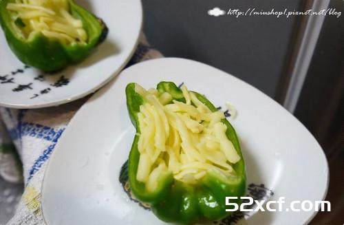焗烤青椒的做法