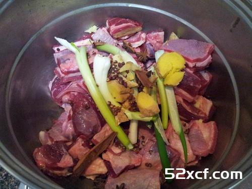 回民黄焖牛肉的做法
