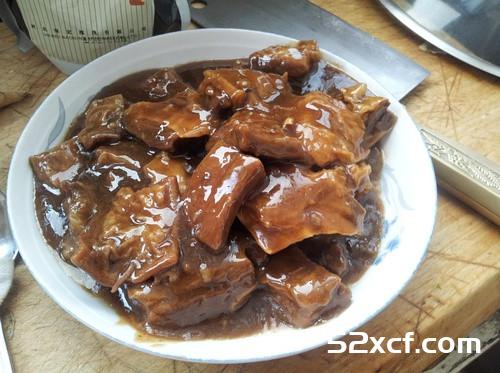 回民黄焖牛肉的做法