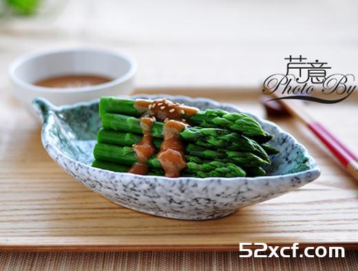 味增淋芦笋的做法