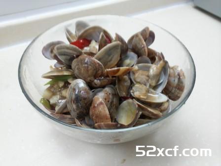 酒香辣炒花蛤的做法