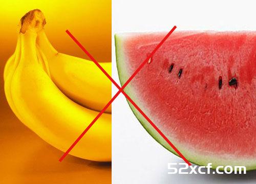 与香蕉相克的食物表