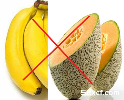 与香蕉相克的食物表