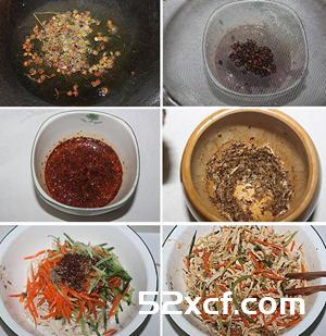 麻辣鸡丝的做法
