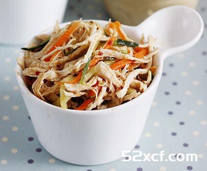 麻辣鸡丝的做法