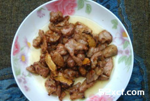 糖炒瘦肉的做法