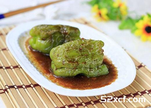 青椒酿牛肉的做法