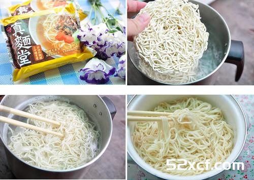 塔香蛤蜊炒面的做法