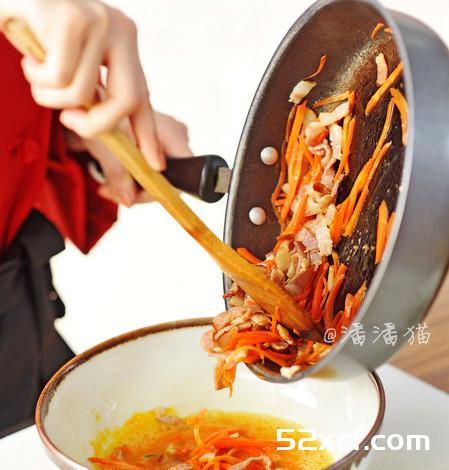 时蔬小米面煎饼的做法