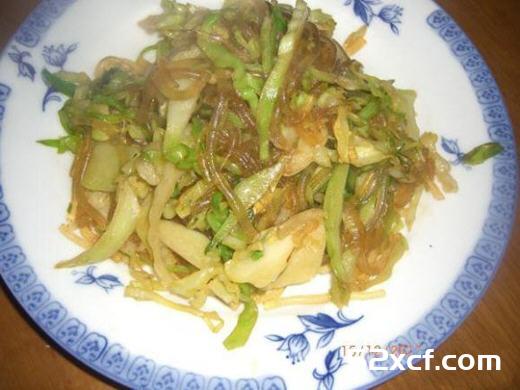 大头菜炒粉的做法