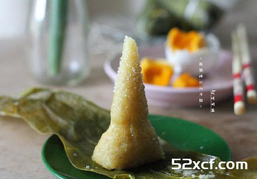 圆锥碱水白米粽的做法