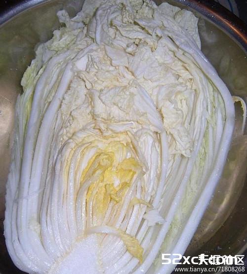 腌制大白菜做法