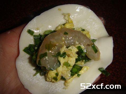 韭菜鸡蛋虾仁饺子馅的做法