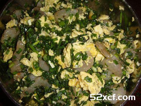韭菜鸡蛋虾仁饺子馅的做法
