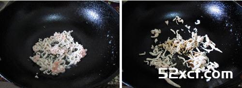 肉丝炒青豆的做法