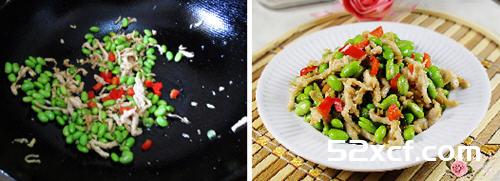 肉丝炒青豆的做法