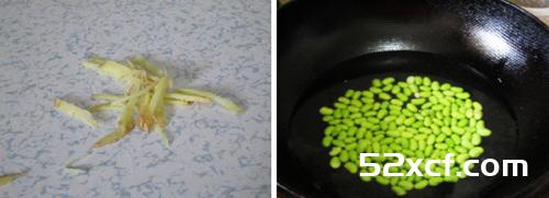 肉丝炒青豆的做法